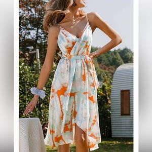 Watercolor Dress - MISSING SASH